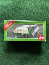 SIKU 3161 KRONE BIGPACK 128 VFS GROSSBALLENPRESSENANHÄNGER -GRÜN 1:32- GUT IM KARTON