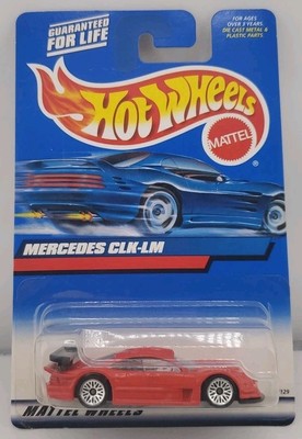 2000 Hot Wheels Mainline/Collector #163 MERCEDES CLK-LM Red w/Chrome Lace Spokes