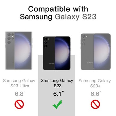 JETech Magnetic Case for Samsung Galaxy S23 5G 6.1-Inch