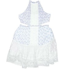 LoveShackFancy Women’s Kesia Dress in Clear Waters Size Medium