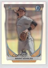 2014 Bowman Draft Chrome Refractor Brian Schales #CDP103 0it8