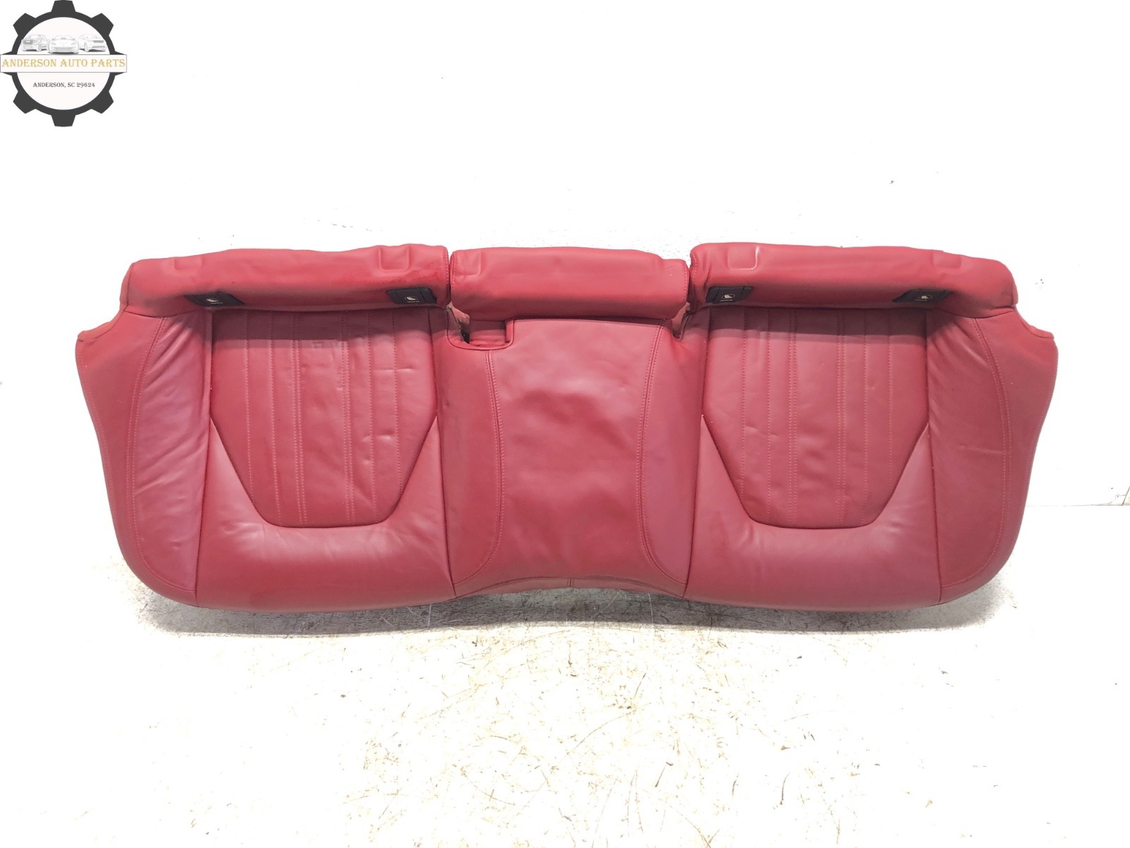 2014-2017 MASERATI GHIBLI S Q4 REAR LOWER SEAT CUSHION BENCH SEAT RED OEM