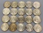 20 US 90% Silver Circ. Peace $1 8-1922 5-1923 3-1924 4-1925 L25298