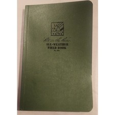 New Rite in the Rain All Weather Field Book Bound Notebook Green No 964 New