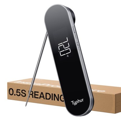 Typhur InstaProbe Digitales Fleischthermometer 0,5s IP67 Magnet LCD