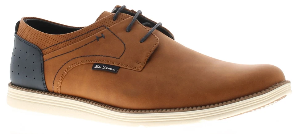 Ben Sherman Mens Casual Shoes Havana tan UK Size 11