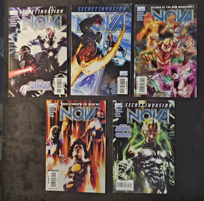 Nova 16 17 18 19 20 KEYS Francesco Mattina 1st Cover Secret Invasion Set 1 Lot