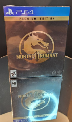 Mortal Kombat 11 Premium Edition [ STEELBOOK Package ] (PS4) NEW SEALED
