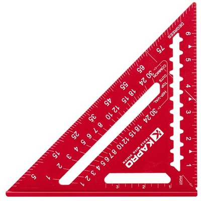 Kapro - 446 High Definition Anodized Rafter Square - Resists Wear and Corrosi...