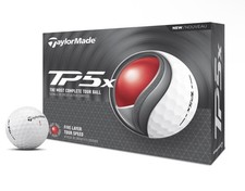 TaylorMade TP5X Golf Balls 12pk, White 2024