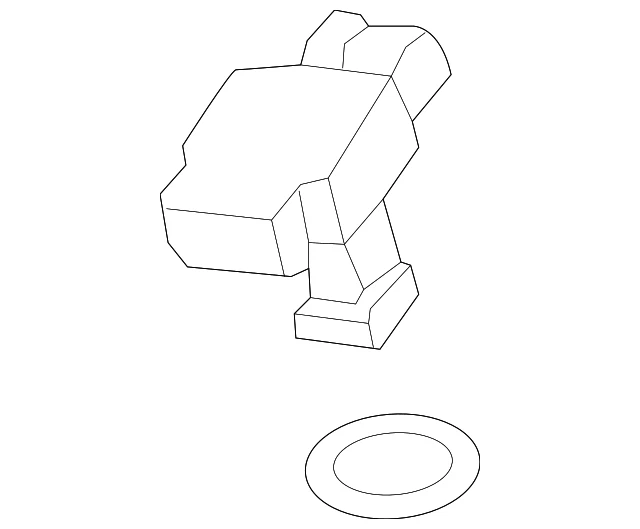 Sensor de aire multiusos genuino GM 23262343 Foto 3 de 4
