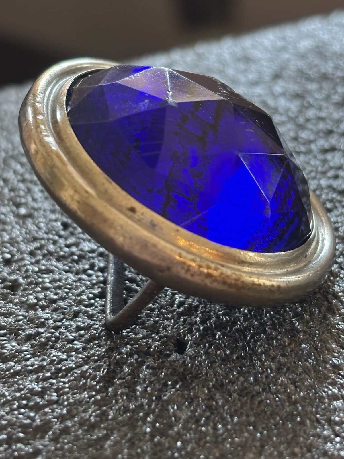 Antique Horse Bridle Rosette/ Button PAT SEP 11 1888,