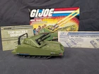 1985 GI Joe Armadillo Mini Tank Vehicle ARAH Hasbro Boxed w/ Blueprints Lot