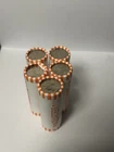 5 Rolls Quarter Coins Unsearched Circulated Sealed Bank Possible Silver or Error