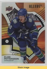 2021-22 Upper Deck Allure Sunrise Elias Pettersson #62 READ 8i3