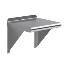 12 in. x 12 in. Stainless Steel Wall Shelf | NSF Certified | Appliance & Equi...