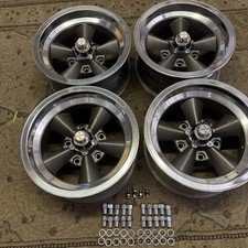 Rare Vintage Set 4 Appliance Torq - Thrust Style Polished Lip 15x7 Ford 5 12 Pu