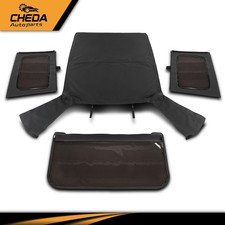 Fits Jeep Wrangler Yj 1987-1995 Soft Top W Upper Doorstinted Windowssailcloth