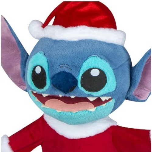 Disney Stitch 3 Fuß Weihnachten animierte musikalische Animatronic Weihnachtsdekoration - NEU - Bild 4 von 5