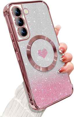 Samsung Galaxy S22 Plus Case Magnetic | Luxury Soft TPU Gradient Heart Case
