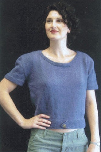 Camiseta Sierra Tab patrón tejido por Cascade Yarns - Imagen 1 de 1