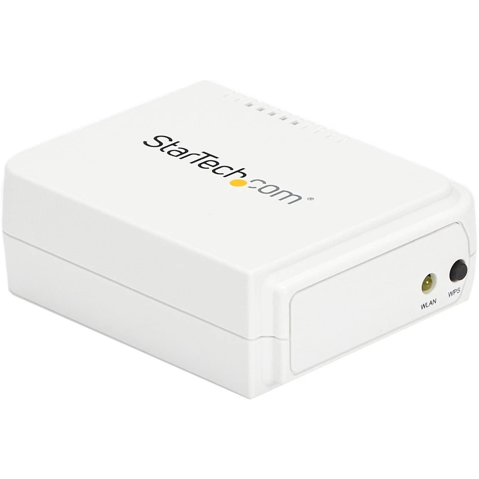 Startech 1 Port Usb Wireless N Network Print Server With 10/100 Mbps Ethernet - Image 2 of 4