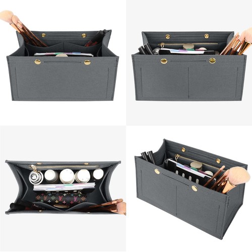 Inserto Organizzatore Borsa per Borse, Organizzatore Borsa in Feltro per Birkin 30, Tote B... - Foto 4 di 6