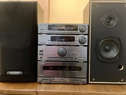 Pioneer AP510 Stereo System Speakers Vintage Hifi Tape Tuner Amplifier ...