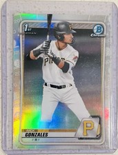 2020 Bowman Chrome Draft Refractor #BD81 Nick Gonzales Pittsburgh Pirates
