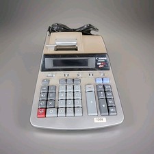 Canon MP20DH III Printing Calculator 12 Digits 2 Color Display 