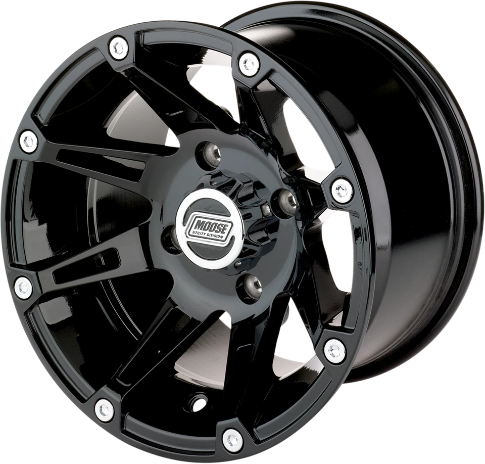 MOOSE OFFROAD Wheel - 387X - Front - Black - 12x7 - 4/156 - 4+3 - Image 3 of 4