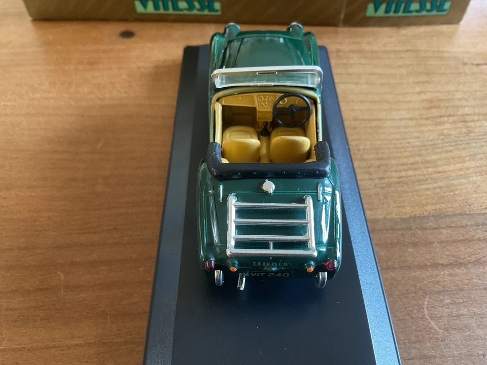 Vitesse 1/43 Triumph TR3 1956 open convertible ref:L057 A - Photo 4/4