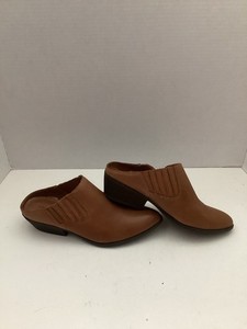 House Of Harlow 1960 Boho/Western Cognac Leather Mules 7.5 M