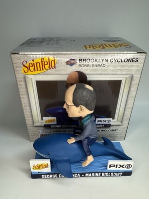 George Costanza Marine Biologist Bobblehead Seinfeld Brooklyn Cyclones SGA