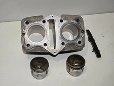 KZ400 Cylinder Barrel Jugs Pistons Chain Guide Good Running Condition 1978-84