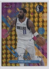2025-26 Topps Finest Common Gold Refractor /50 Kyrie Irving #87