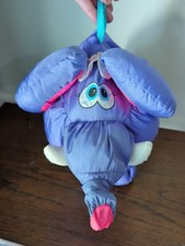 VTG Puffalump Fisher Price Big Things Neon Pink Elephant Parachute Material94 FP