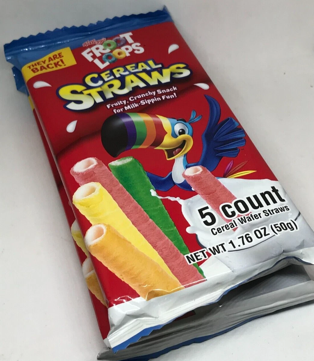 Froot Loops Cereal Straws
