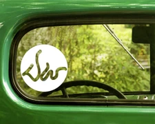 2 DAN WESSON FIREARMS LOGO DECALs Sticker Bogo For Car Window Bumper Laptop Rv