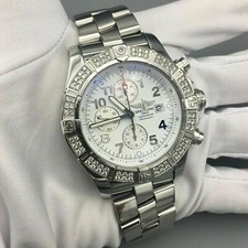 Breitling Super Avenger Chronograph with Diamond Bezel - A1337053 2