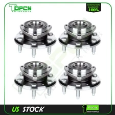 4 pcs Wheel Hub Bearing Assembly Front & Rear Fits Acadia Enclave Traverse GMC