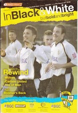 Port Vale v Coventry City 2005 / 06 Pre-Season Friendly Programme - July 29th