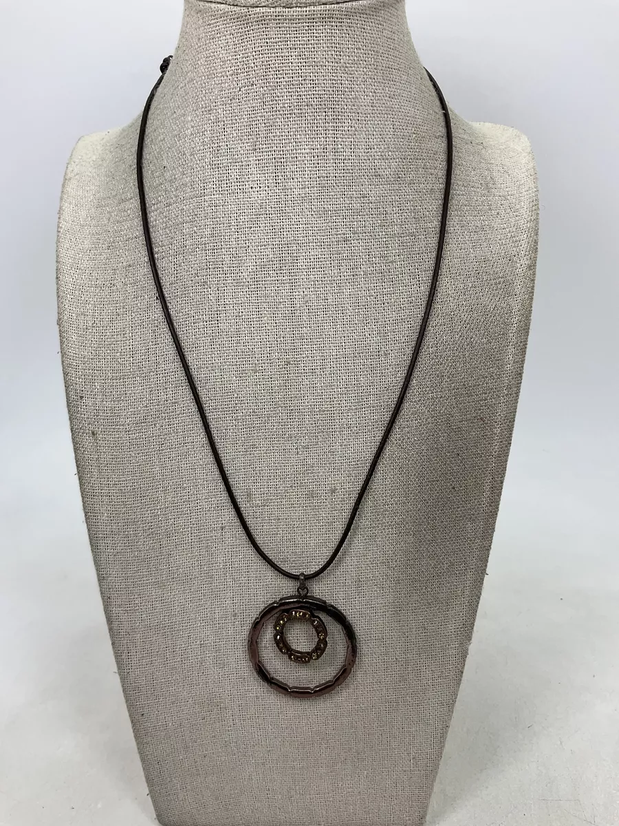 Fossil necklace deals circle