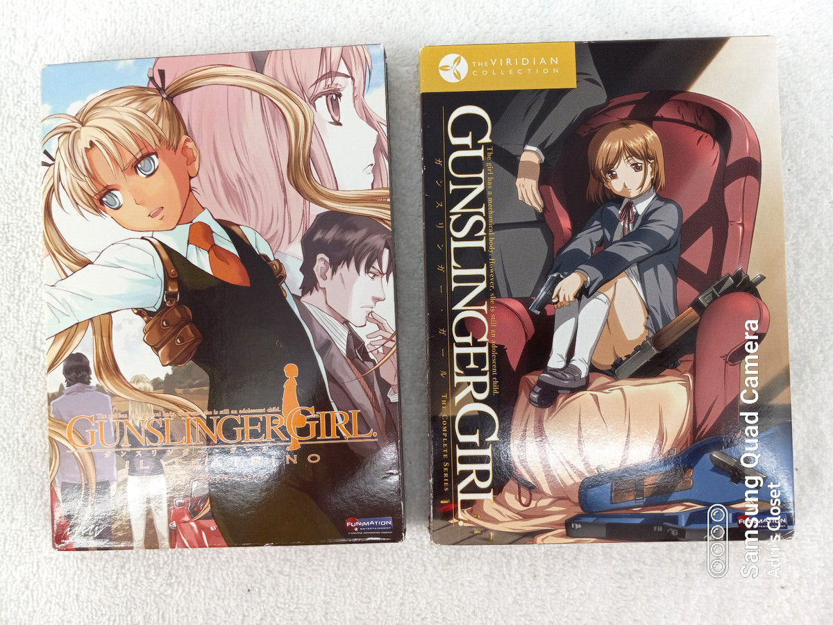 Gunslinger Girl The Complete Box Set amp; Gunslinger Girl: Il Teatrino Season DVD 704400082092 eBay GUNSLINGER GIRL-IL TEATRINO- Blu-ray BO…