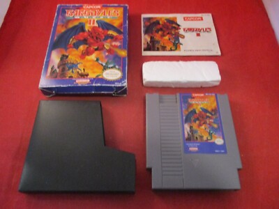 Gargoyle's Quest II: The Demon Darkness (Nintendo NES) COMPLETE w/ Box manual 