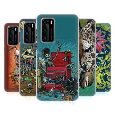 OFFICIAL DAVID LOZEAU COLOURFUL ART SOFT GEL CASE FOR HUAWEI PHONES 4