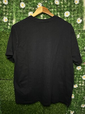 Levis SilverTab Space Rocket Grunge Skate Y2K Style T-Shirt Black