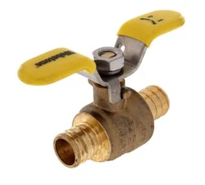 WEBSTONE 3/4 PEX VALVE, H-11703WSSW