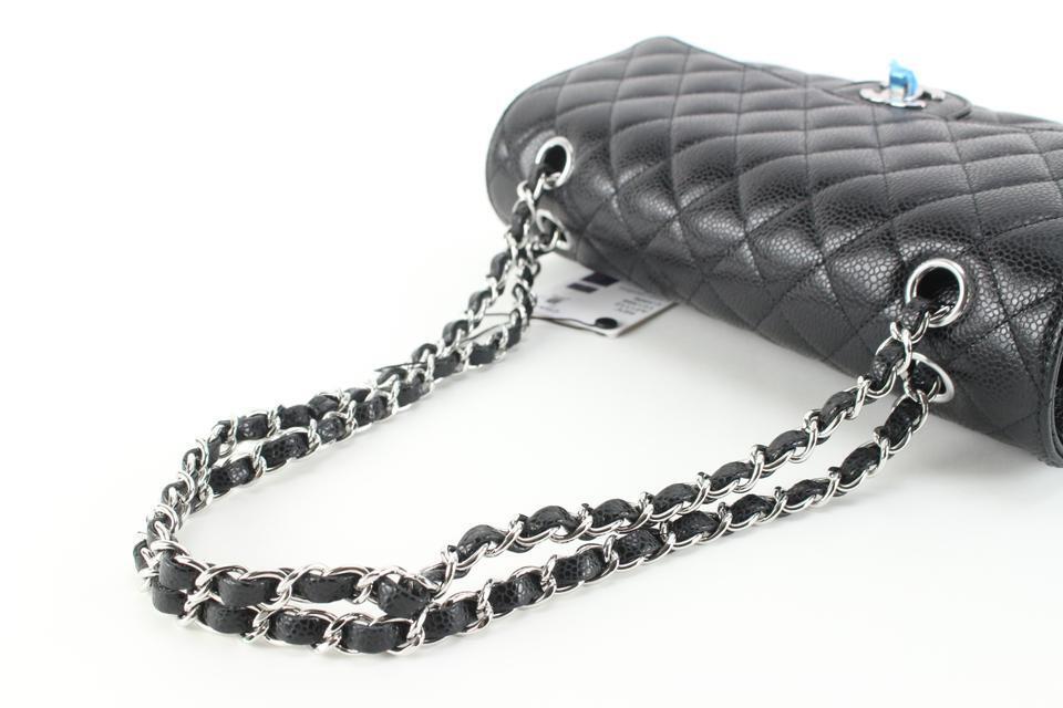 Bonhams : CHANEL LIMITED EDITION BLACK QUILTED LEATHER CLASSIC