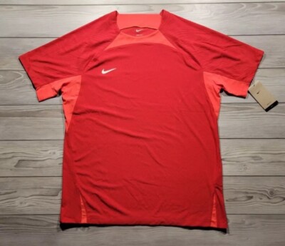 Mens Nike Stock Dri-FIT ADV Vapor IV US SS Knit Soccer Jersey Red